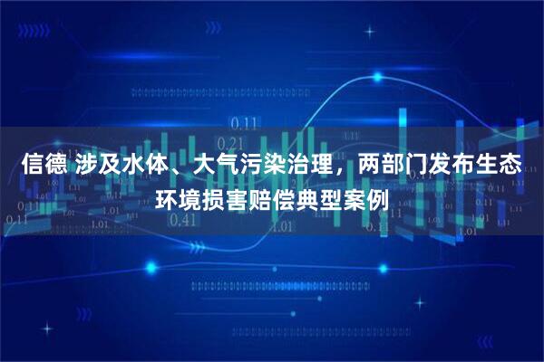 信德 涉及水体、大气污染治理，两部门发布生态环境损害赔偿典型案例